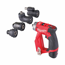 Perceuse visseuse 12v 2ah m12 fuel fddxkit-202x - MILWAUKEE