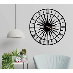 DEKORY Mercur Horloge Murale en Métal 50cm