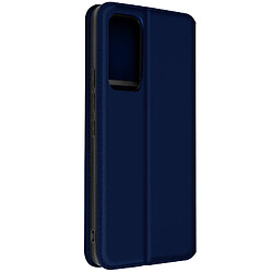 Avizar Housse Xiaomi 12 Lite Clapet Portefeuille Support Vidéo bleu nuit