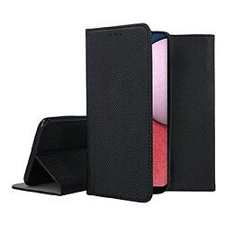 Acheter Htdmobiles Housse etui portefeuille avec coque interieure en silicone pour Samsung Galaxy M15 5G + verre trempe - NOIR MAGNET