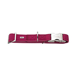 Hunter - Collier cuir - Chien (2.5 x 40-55cm) (Framboise) - UTVP394