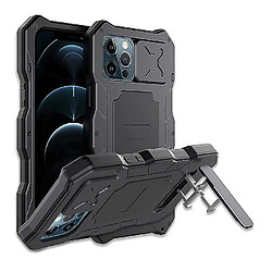 Universal Boîtier imperméable compatible avec iPhone 13 Pro Max, boîtier de protection du corps complet en métal durable, protection d'écran intégrée.