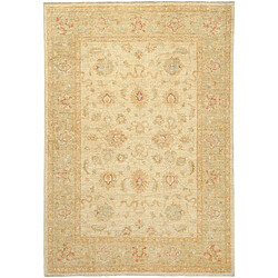 Vidal Tapis de laine 212x150 beige Ziegler