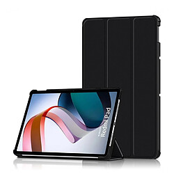 Etui en PU anti-chocs avec support pour votre Xiaomi Redmi Pad - noir