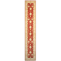 Vidal Tapis de couloir en laine 445x79 beige Kaizar