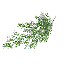 Vigne en plastique de fleur de pin en plastique de plante artificielle murale blanche - 79cm pas cher