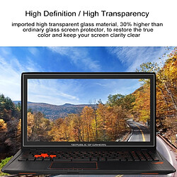 Wewoo Film de protection en verre trempé pour écran d'ordinateur portable ASUS ROG GL553VE 15.6 pouces pas cher