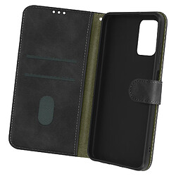 Avizar Étui pour Nokia G42 Portefeuille Fonction Stand Sleek Cover Noir