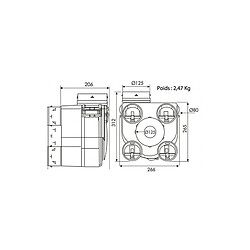 kit vmc - deco detection humidité - unelvent 603116