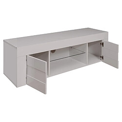 Acheter Alter Meuble de salon meuble TV moderne, Buffet bas avec 2 portes, Made in Italy, 181x42xh44 cm, couleur blanc brillant