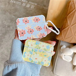 Avis GUPBOO Airpods Coque Housse Étui Protecteur Compatible pour AirPods 3-Ins style coréen peinture à l'huile fille de fleur