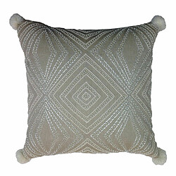 Avis Housse de coussin DKD Home Decor Gris 50 x 1 x 50 cm