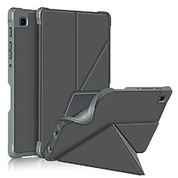 Etui en PU avec support origami gris pour votre Samsung Galaxy Tab A7 Lite 8.7 pouces T220/T225