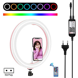 Yonis Ring Light LED RGB 30cm Pour Selfies