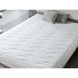 Dormalit Matelas 90X200 SPRING FERME Épaisseur 22 cm – Déhoussable – Mémoire de forme – Mousse de haute densité - Très ferme