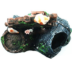 Universal Décoration aquarium en résine Décoration en plastique Usine pour aquarium Accessoires Home Animaux de compagnie Accessoires aquarium pas cher