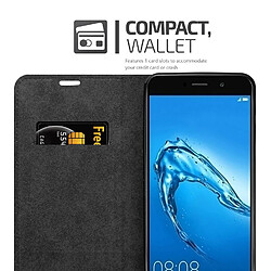 Acheter Cadorabo Coque Huawei Y7 PRIME 2017 Etui en Brun