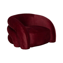 BigBuy Home Fauteuil Bordeaux Bois Foam 100 x 84 x 58 cm