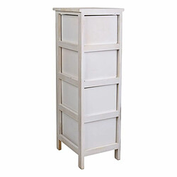 Acheter Caisson à Tiroirs Alexandra House Living Blanc Bois de paulownia 32 x 81 x 26 cm