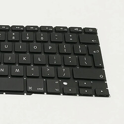 Acheter Wewoo Pour Macbook Retina Pro 15 pouces A1398 2013 2014 2015 Pièce détachée Mac Clavier QWERTY QWERTY Version UK,