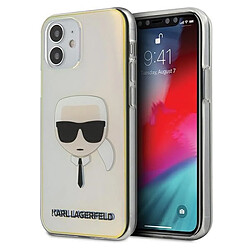 Caseink Coque Karl Lagerfeld ? KLHCP12SPCKHML iPhone 12 MINI multicolor