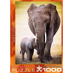 Acheter Eurographics AlAphant et bAbA Puzzle 1000 piAces