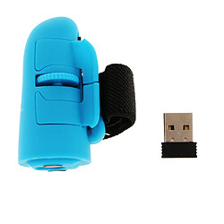 Anneaux digitaux usb 2.4ghz anneaux souris optique 1200dpi pour pc portable bleu