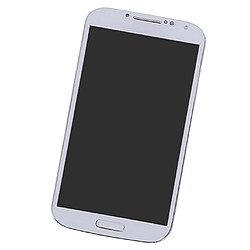 Acheter Pièces de rechange pour écran tactile LCD avec cadre pour Samsung S4 blanc