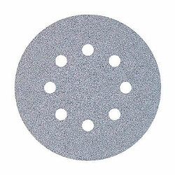 Wolfcraft 1157000 Disques abrasifs auto-agrippants Diamètre 125 mm Grain 180 anti-encrassant Lot de 5