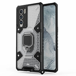 Coque en TPU anti-rayures avec béquille blanc pour votre Realme GT Explorer Master