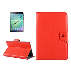 Wewoo Housse Étui rouge pour Samsung Galaxy Tab S2 8.0 T715 / T710, Cube U16GT, ONDA Vi30W, Teclast P86 8 pouces comprimés en cuir Crazy Horse Texture de protection Shell avec support