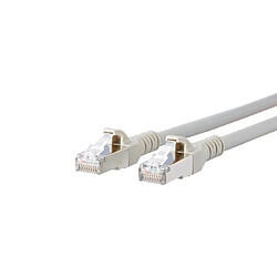 Metz CONNECT Cat.6A 25m Cat6a S/FTP (S-STP) Gris câble de réseau - Câbles de réseau (25 m, Cat6a, S/FTP (S-STP), RJ-45, RJ-45, Gris)