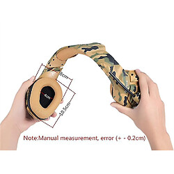 Acheter Universal Casque camouflage basse casque jeux casque jeux micro pour téléphone portable tablette