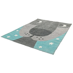 Tapis ANNIBAL Vintage pour Chambre bébé par Nattiot - Couleur - Gris, Taille - 100 x 140 cm