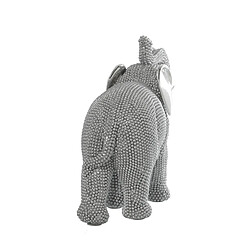 Avis Figurine Décorative Alexandra House Living Argenté Plastique Eléphant 11 x 24 x 20 cm