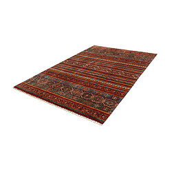 Vidal Tapis de laine 306x201 rouge Torkman