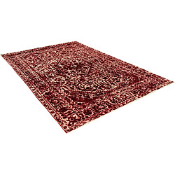 Avis Vidal Tapis de laine 295x192 rouge Vintage Royal