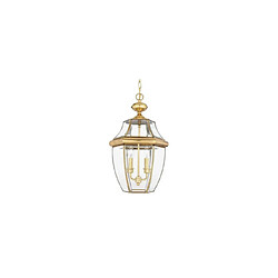 Elstead Lighting Lampe sur pied extérieur Newbury Laiton poli