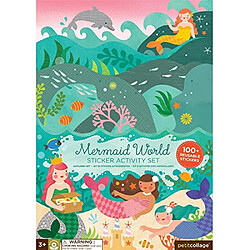 Petit Collage Sticker Activity Set Mermaid World