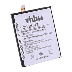 vhbw Batterie pour smartphone LG D800, D801, D802TA, D803, D805, DS1203, F320, F320K, F320S, G2 L-01F, Optimus G2, P693, VS980.