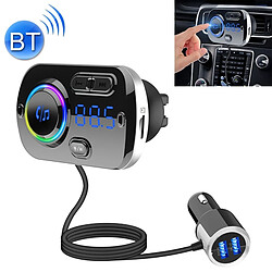 Wewoo Transmetteur FM Auto BC49BQ Récepteur radio numérique de voiture Bluetooth Lecteur MP3 FM Assistant vocal QC3.0 Chargeur rapide