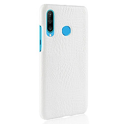 Avis Wewoo Coque PC antichoc texture crocodile + PU pour Huawei nova 4e blanc