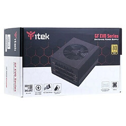 itek Alimentatore GF1000 EVO unité d'alimentation d'énergie 1000 W 24-pin ATX ATX Noir