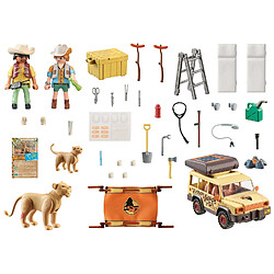 Playmobil® 71293 Playmobil Wiltopia - Explorateur avec Véhicule tout terrain pas cher