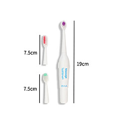 Acheter YP Select La brosse à dents électrique pour hommes et femmes peut remplacer la tête de brosse - livraison aléatoire de couleurs blanc