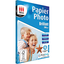 Micro Application Pack 20 papiers photo brillant a4 ma-5380