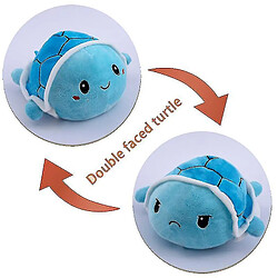 Universal Jouets en peluche de tortue réversible, flip double face petit en peluche