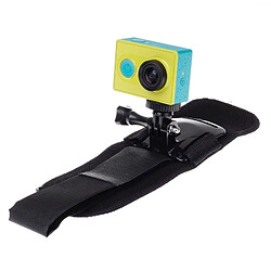 Acheter Wewoo Fixation poignet GoPro pour Xiaomi Yi Sport Caméra 360 Degrés Rotation Bras Ceinture / Dragonne + Connecteur Mont