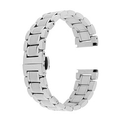 Bracelet en acier inoxydable pour homme bracelet en bracelet double fermoir en argent 20mm