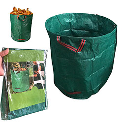 Sac De Jardin Stockage Robuste De Conteneur De Poubelle De Feuilles Tombées De Jardin 272L 72gallon pas cher